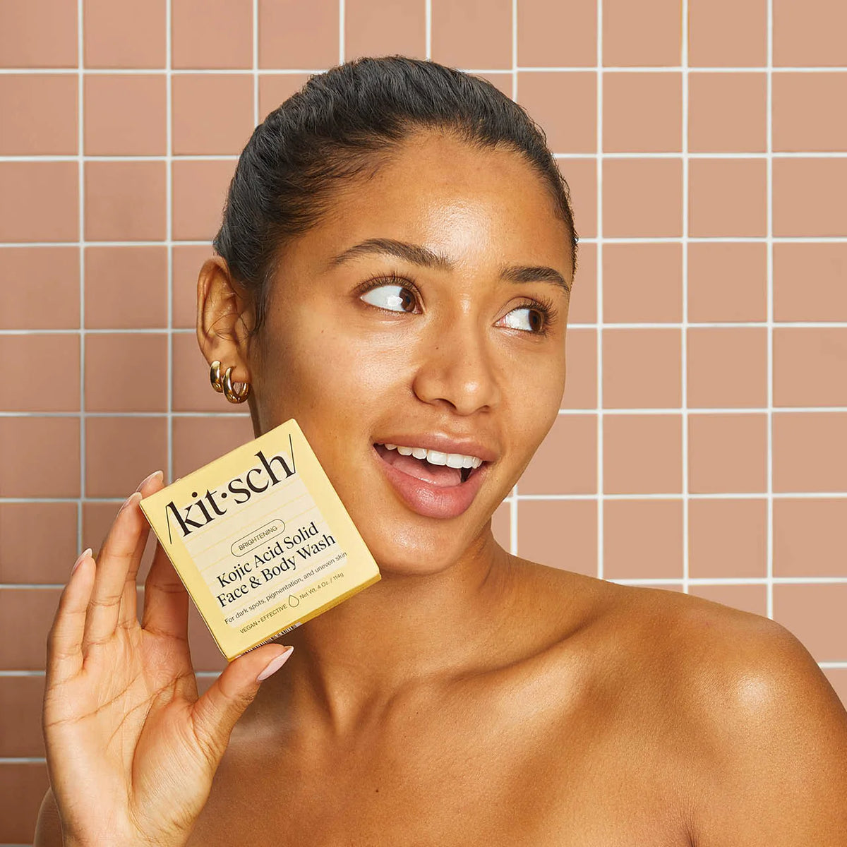 Kojic Acid Bar for Hyperpigmentation & Dark Spots Face & Body Wash-KITSCH-Matakana Pharmacy