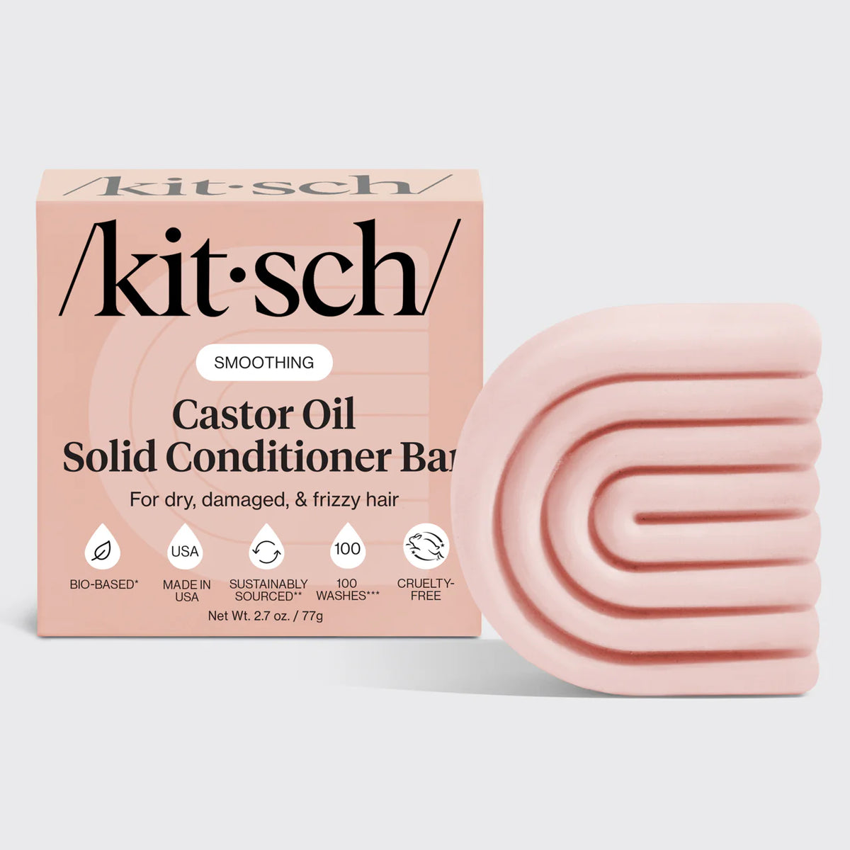 Castor Oil Nourishing Conditioner Bar-KITSCH-Matakana Pharmacy