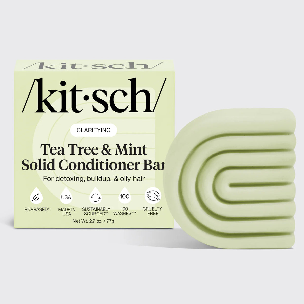 Tea Tree & Mint Clarifying Conditioner Bar-KITSCH-Matakana Pharmacy