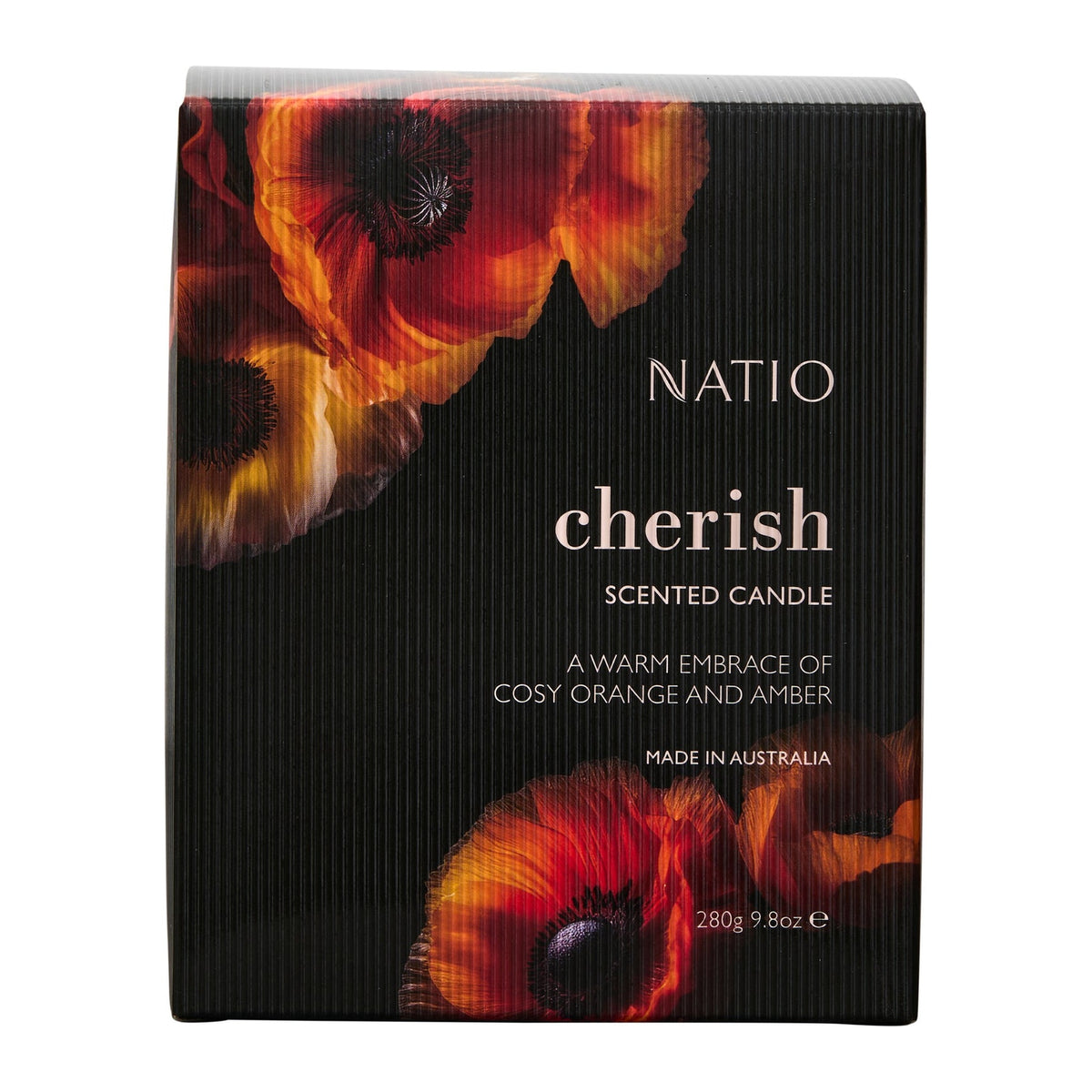 Cherish Scented Candle 280g by Natio, product shot