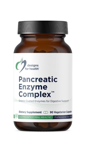 Pancreatic Enzyme Complex 90 Capsules-Designs For Health-Matakana Pharmacy
