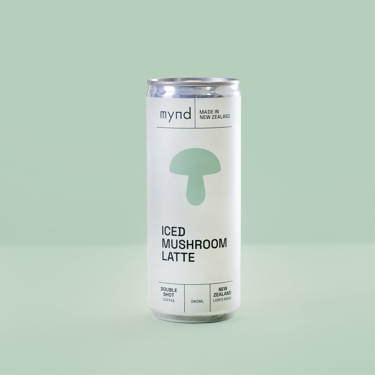 Mynd Iced Mushroom Latte 240ml can