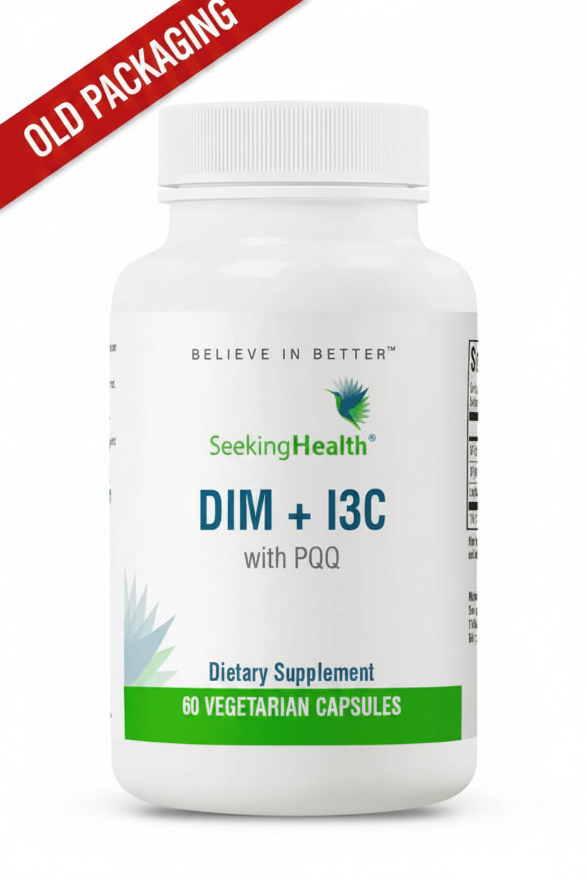 DIM + I3C 60 Capsules-Seeking Health-Matakana Pharmacy