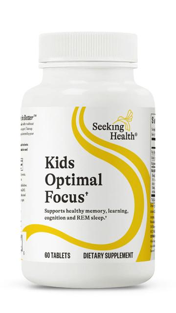 Kids Optimal Focus 60 Capsules-Seeking Health-Matakana Pharmacy
