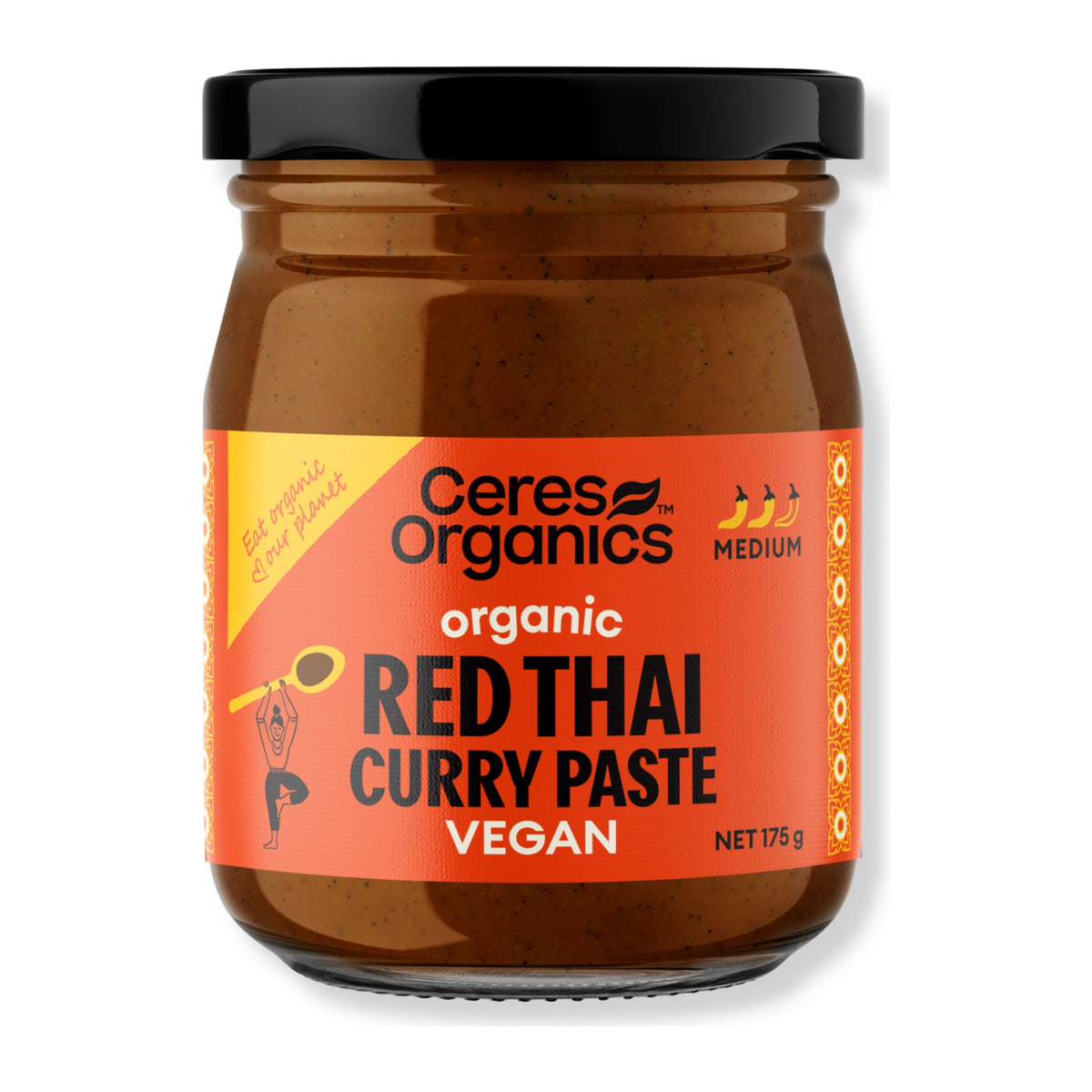 Organic Red Thai Curry Paste, front of pack