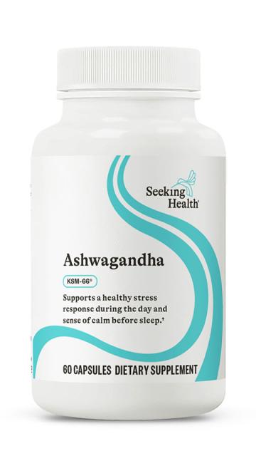Ashwaganda 60 Capsules-Seeking Health-Matakana Pharmacy