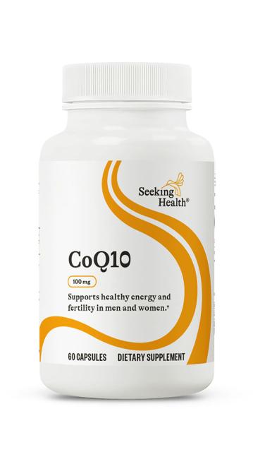 CoQ10 100mg 60 Capsules-Seeking Health-Matakana Pharmacy