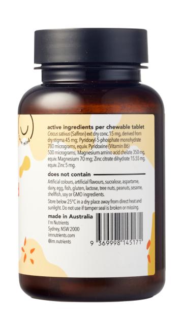 Calm Mind 60 Tablets-I'm Nutrients-Matakana Pharmacy