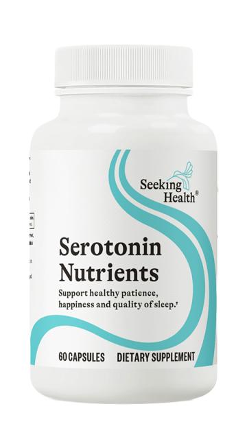 Serotonin Nutrients 60 Capsules-Seeking Health-Matakana Pharmacy