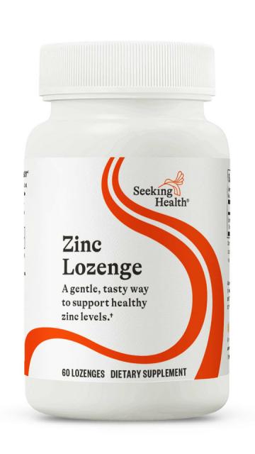 Zinc Lozenge 60 Lozenges | Seeking Health-Seeking Health-Matakana Pharmacy