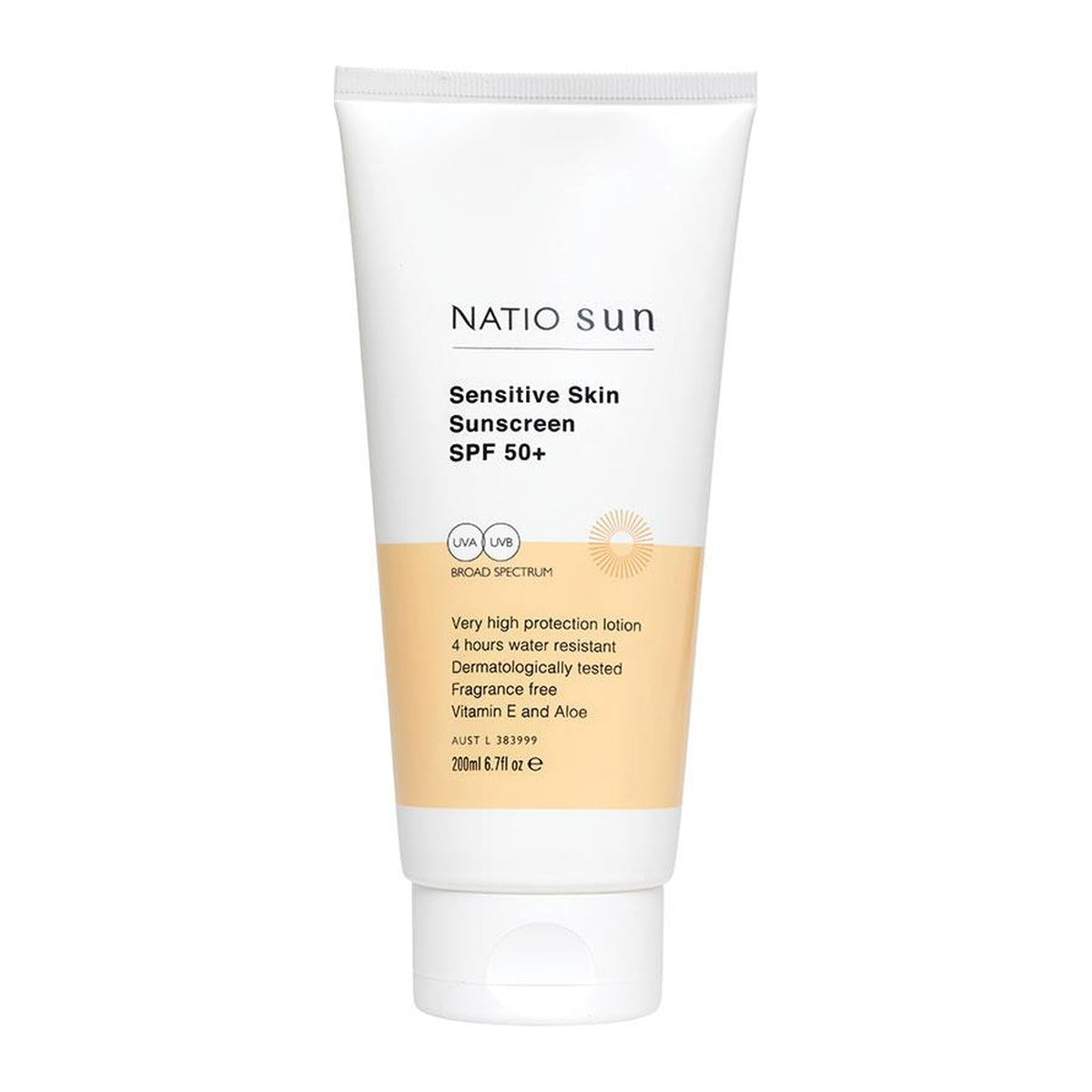 Natio Sens Skin S/sc SPF50+ 200ml