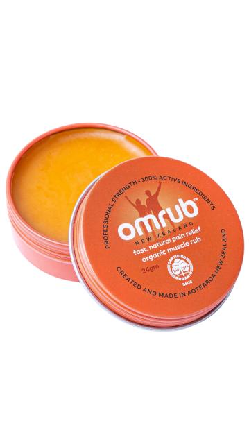 Omrub Organic Muscle Rub 24g-Omrub-Matakana Pharmacy