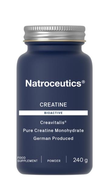 Natroceuticals Creatine supplement bottle on a white background