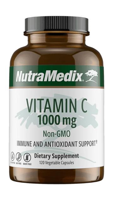 Vitamin C 1000mg 120 Capsules-NutraMedix-Matakana Pharmacy