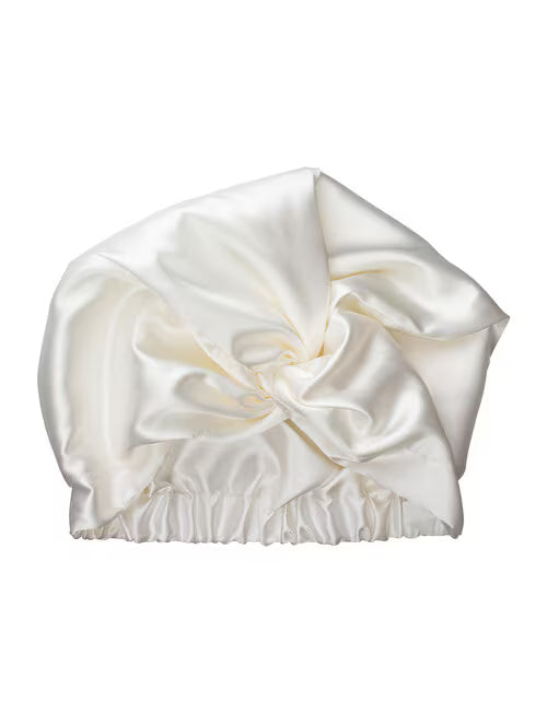 Sleep Cap Satin Ivory-Simply Essentials-Matakana Pharmacy