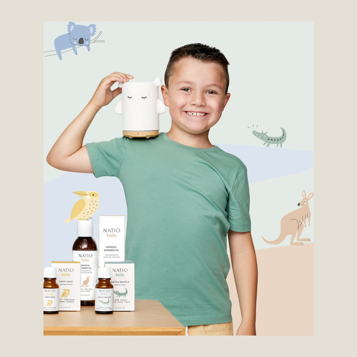 Natio Kids Olive the Owl Ultrasonic Diffuser