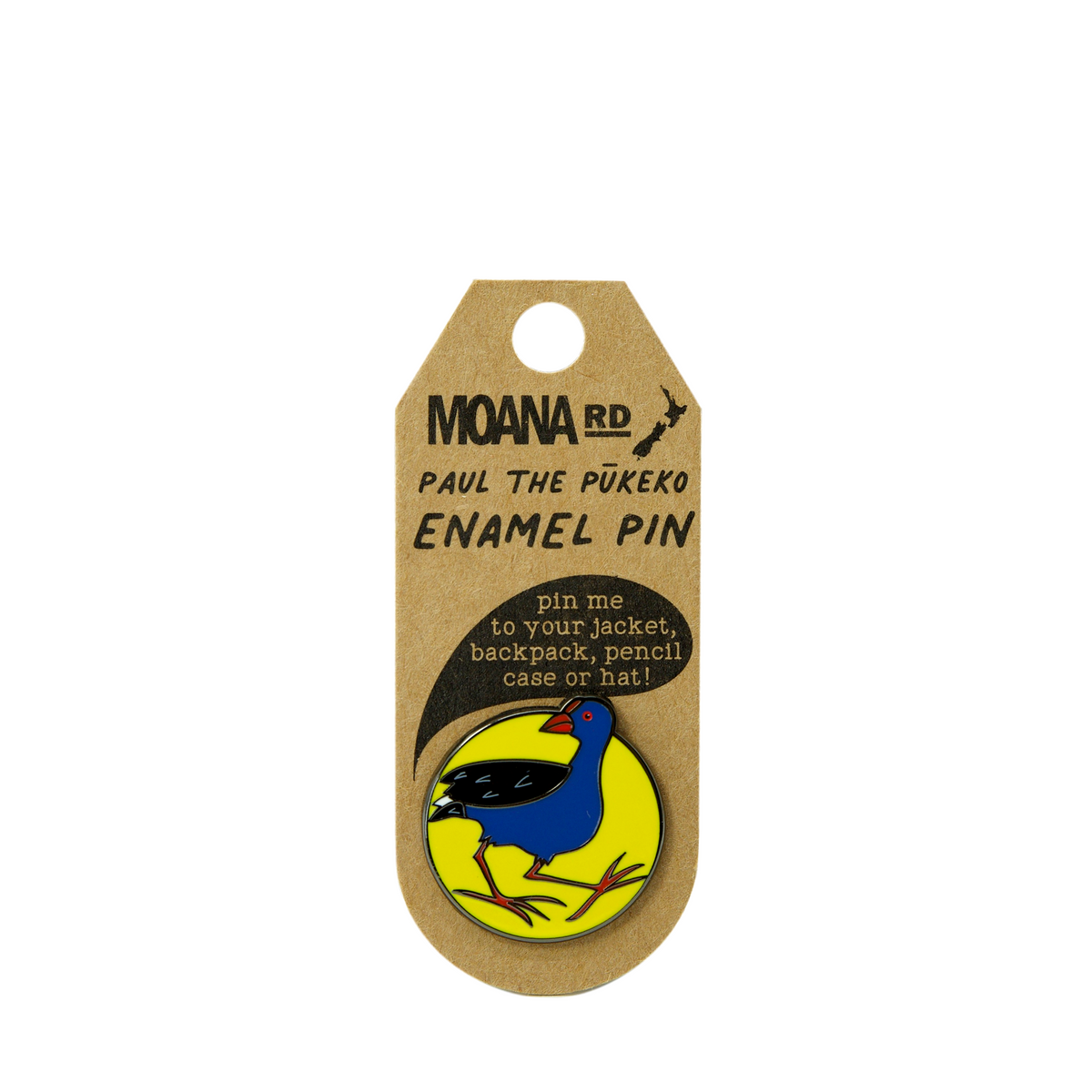 Enamel Pin Pukeko-Matakana Pharmacy