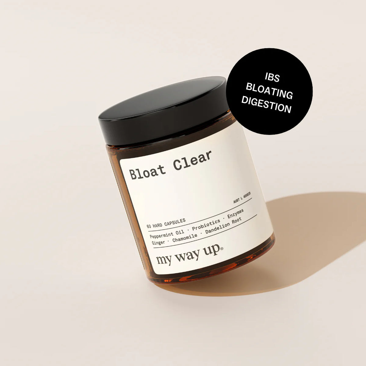 Bloat Clear 60 Capsules-my way up-Matakana Pharmacy