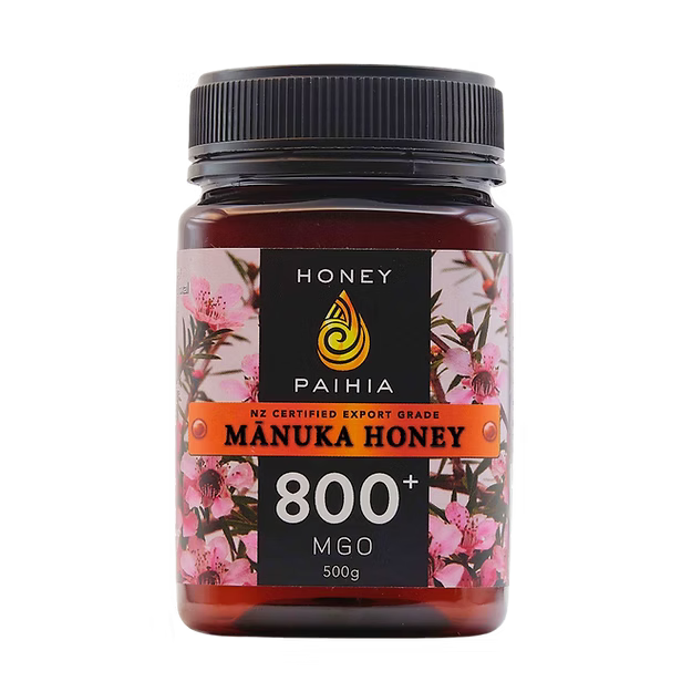 Manuka Honey 800+ MGO 500g PET-Honey Paihia-Matakana Pharmacy