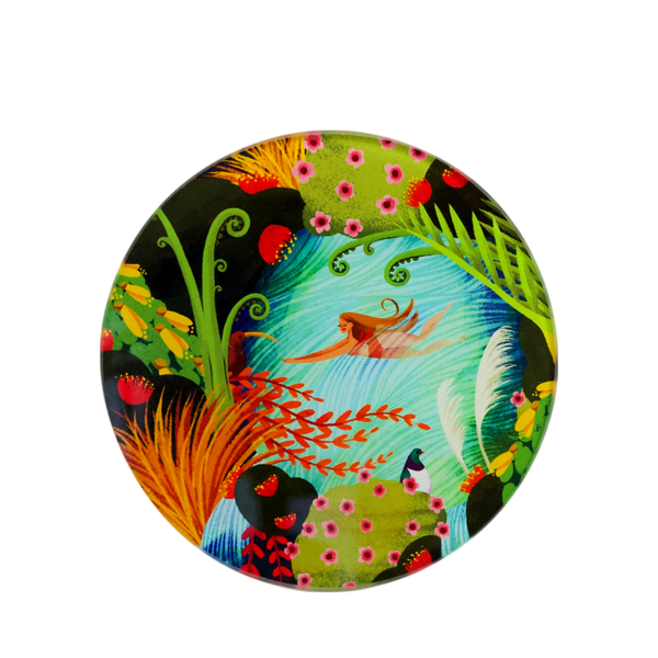Glass Coasters Wahine In Water-Matakana Pharmacy