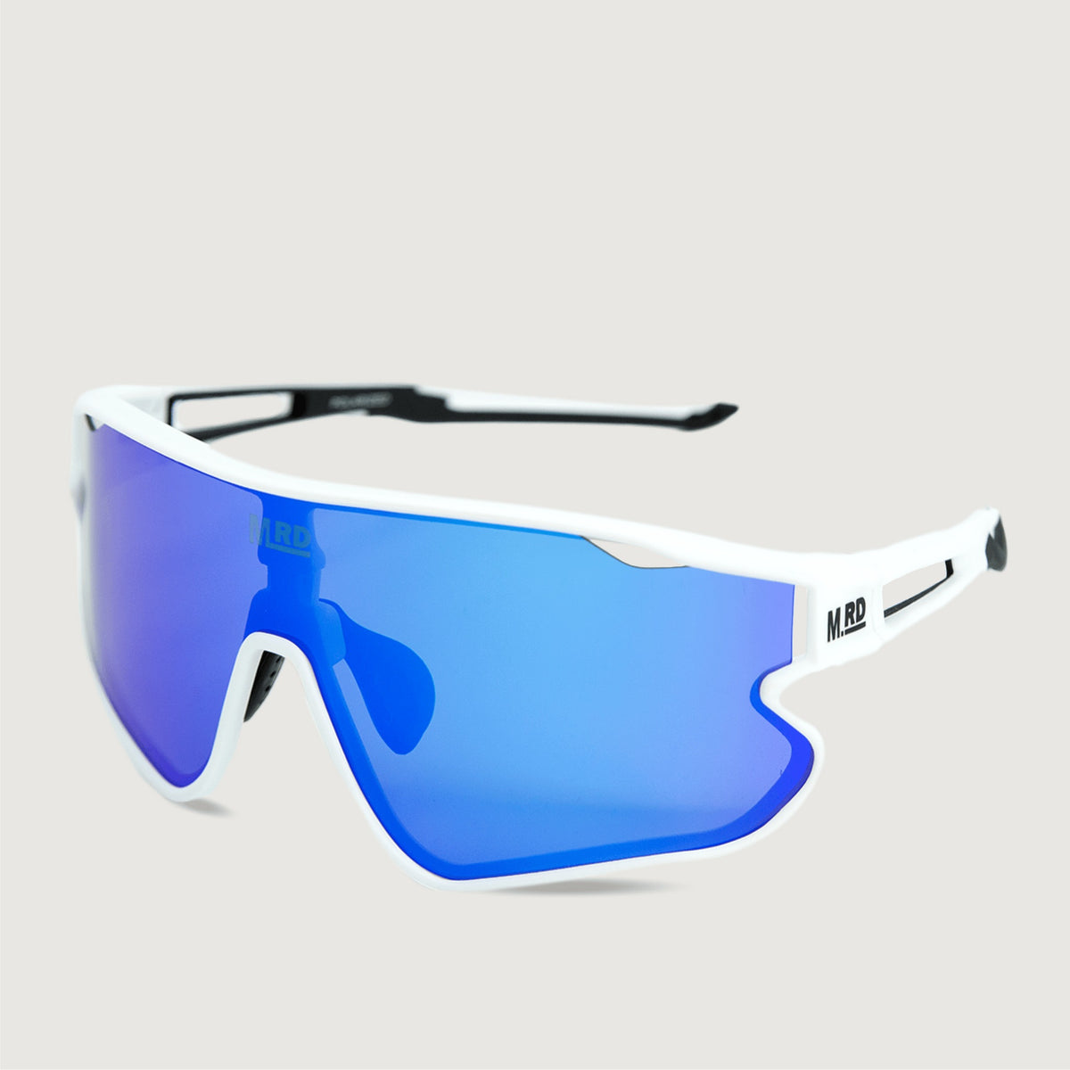 Moana Road Roadsters Sunglasses White with Blue Lens product shot