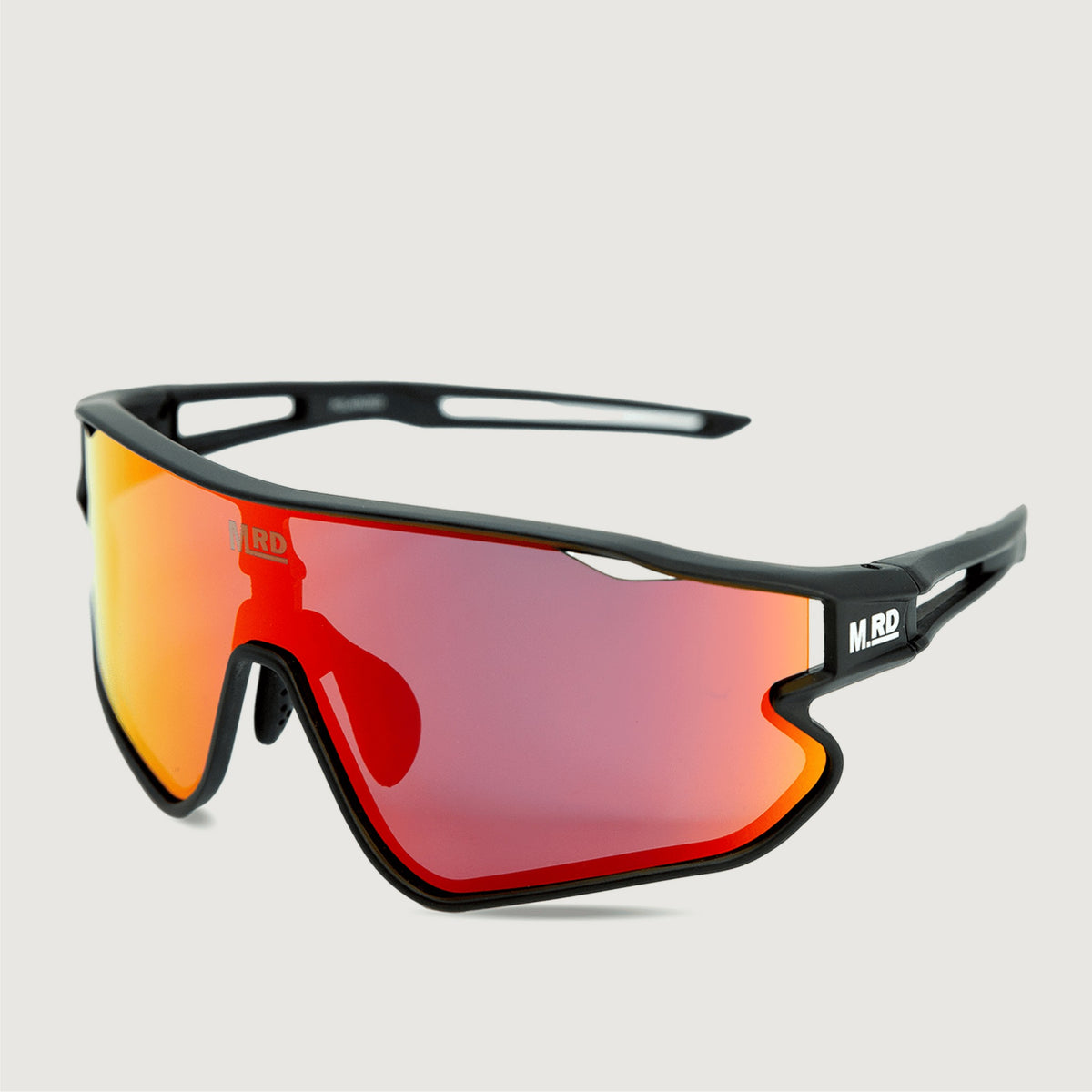Moana Road Roadsters Sunglasses Black with Orange Lens product shot