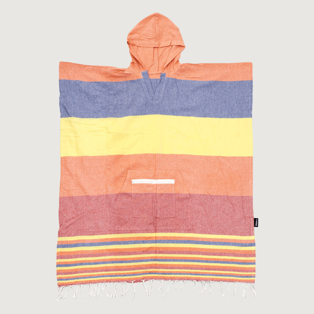 Moana Road Turkish Towel Hoodie Multicolour product shot