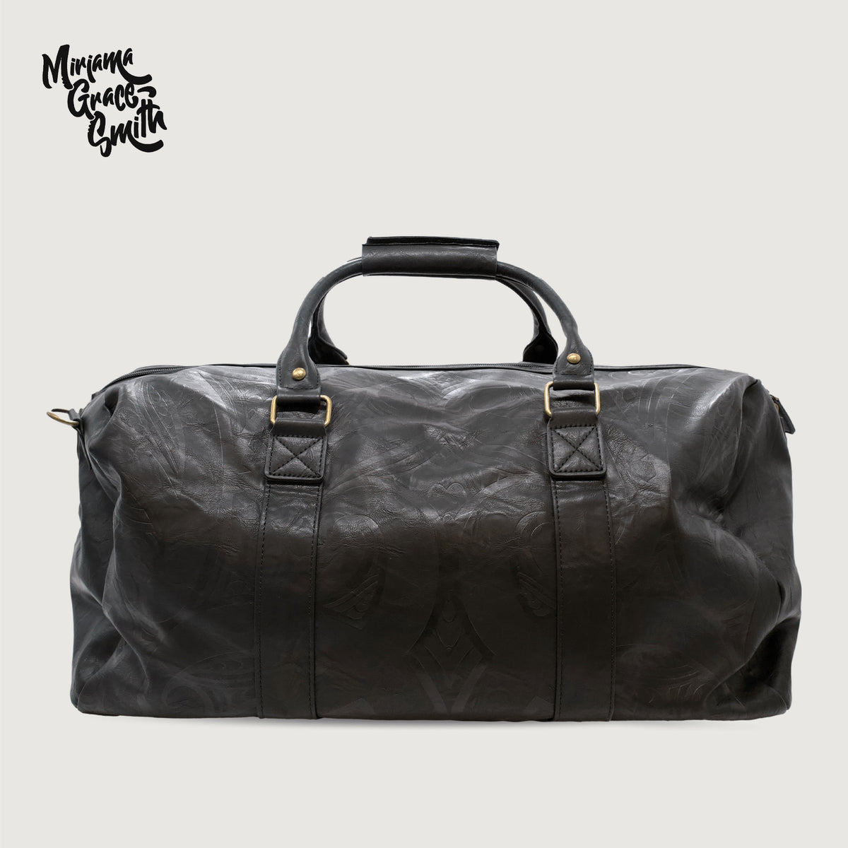 Moana Road Miriama Grace-Smith Overnighter Bag Black product shot