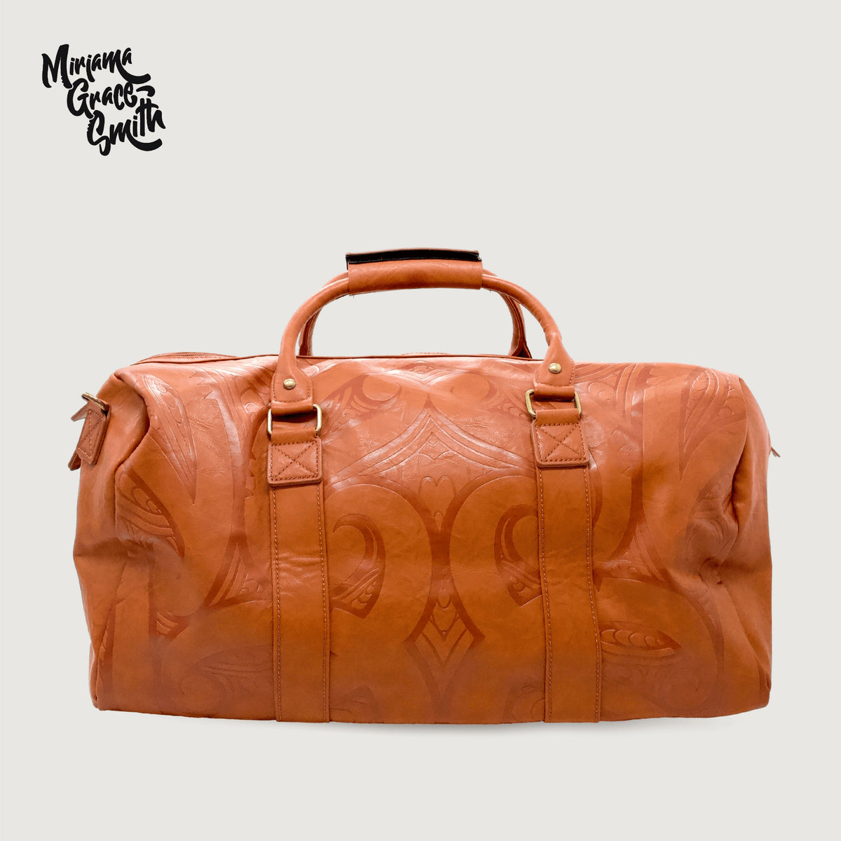 Moana Road Miriama Grace-Smith Overnighter Bag Tan product shot