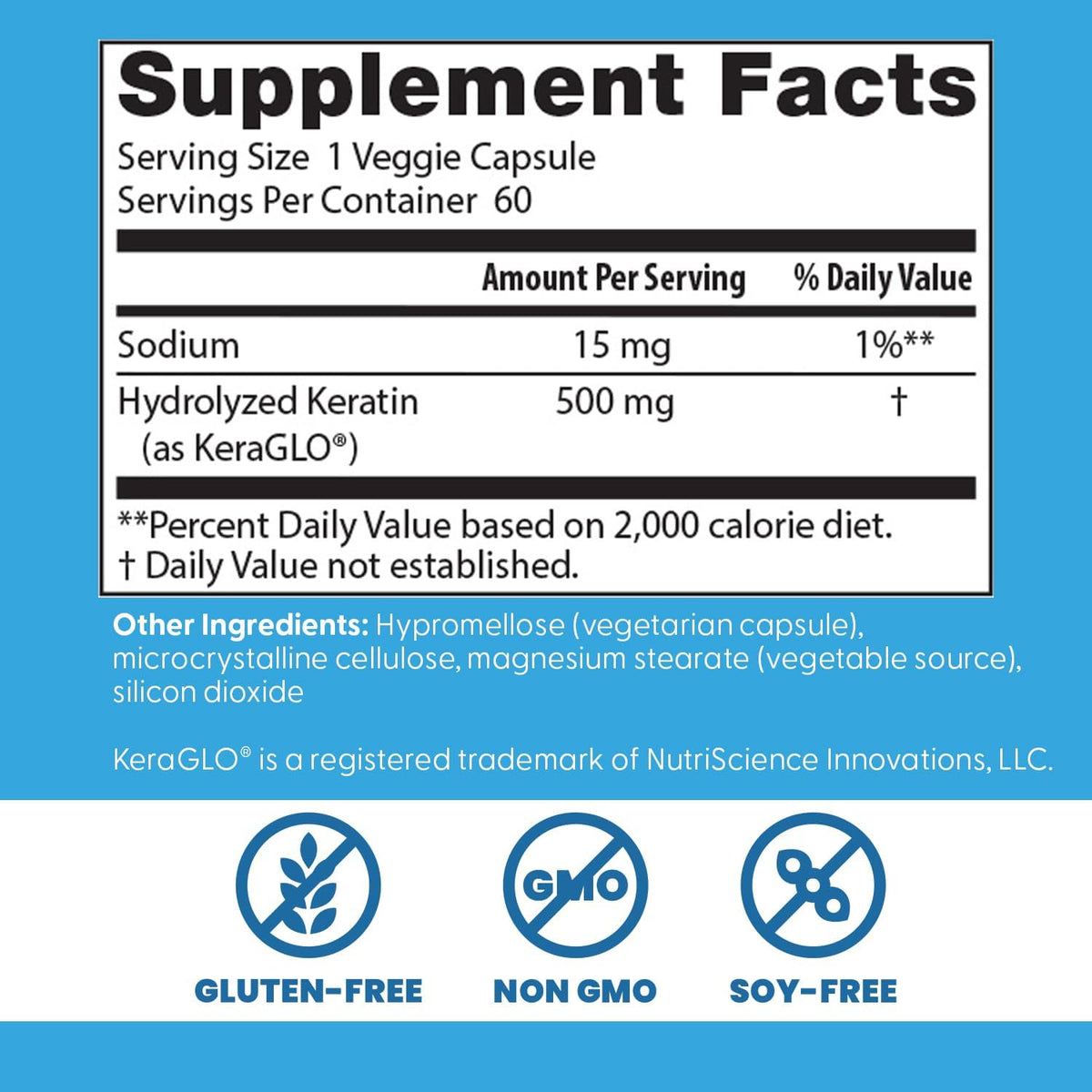 Keratin 500mg-Doctor's Best-Matakana Pharmacy