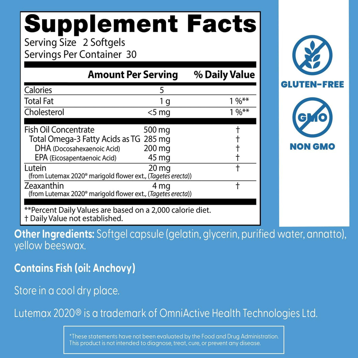 Natural Vision Enhancers 60 Capsules-Doctor's Best-Matakana Pharmacy