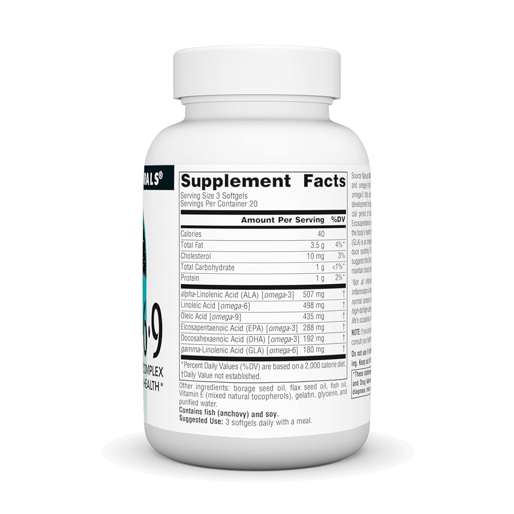 Omega 3-6-9 60sg-Source Naturals-Matakana Pharmacy