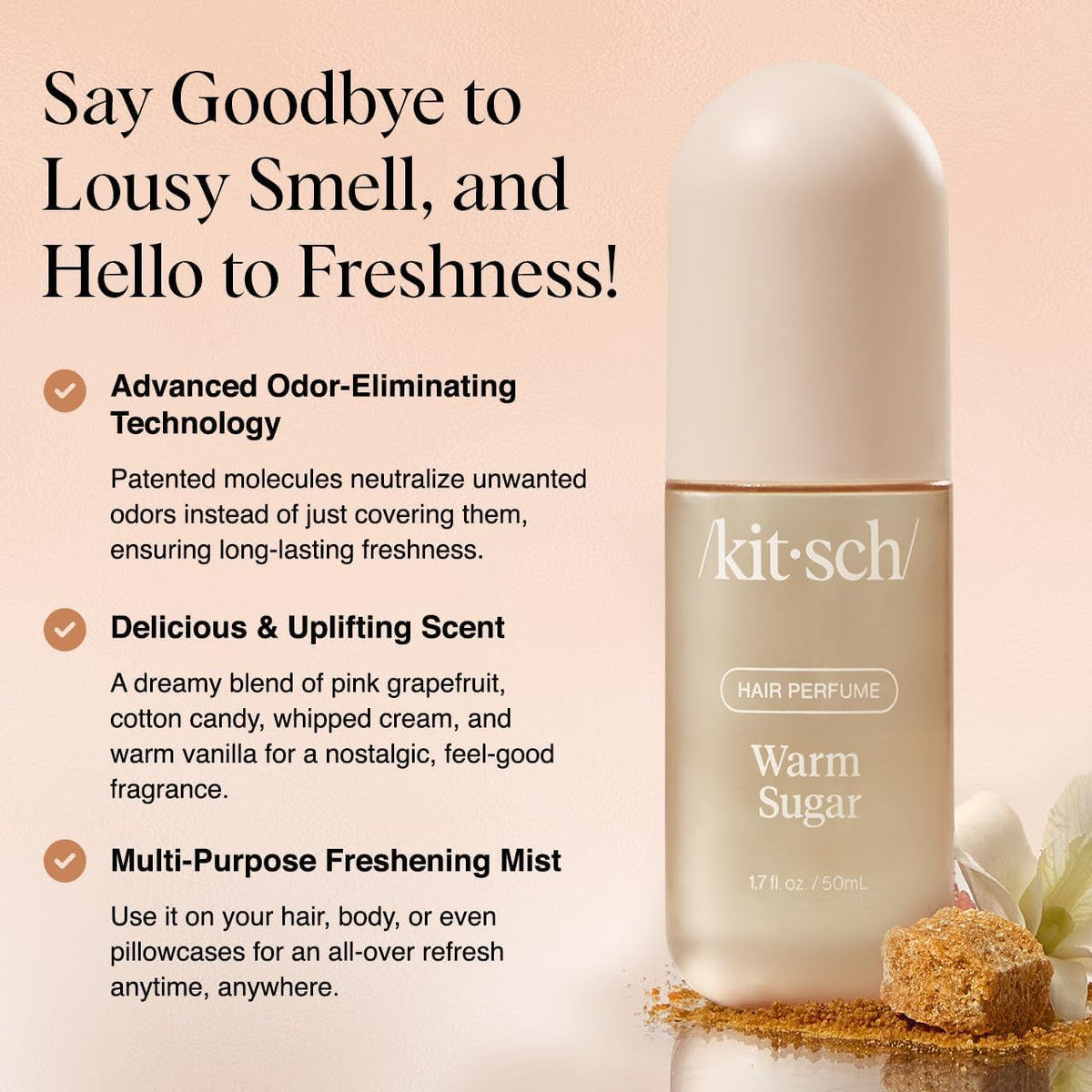 Warm Sugar Hair Perfume-KITSCH-Matakana Pharmacy