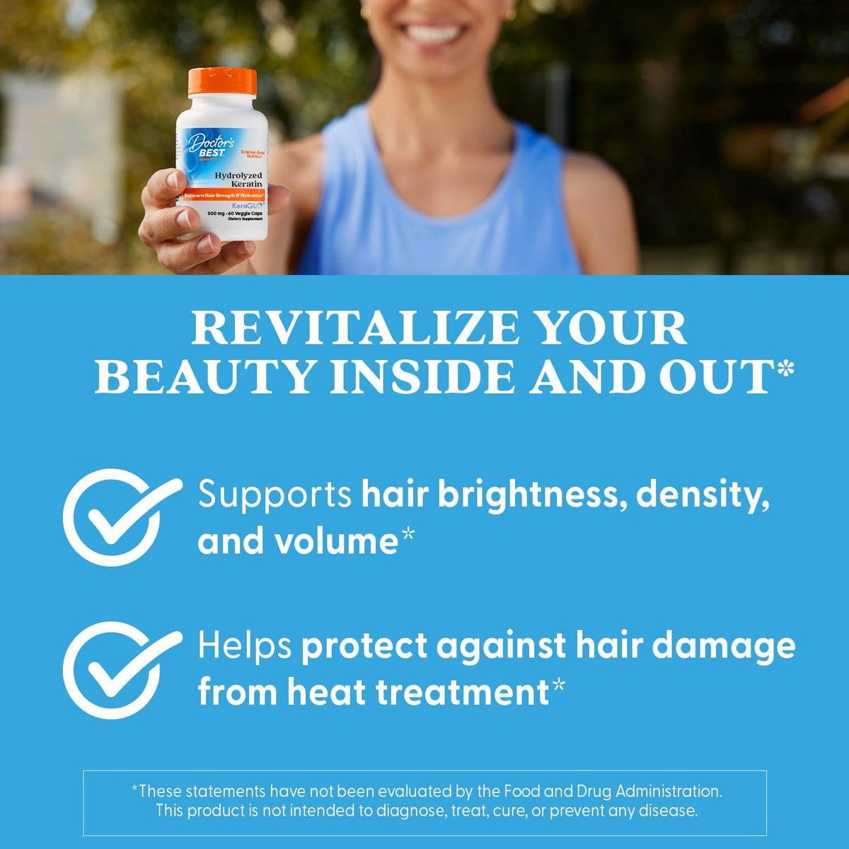Keratin 500mg-Doctor's Best-Matakana Pharmacy