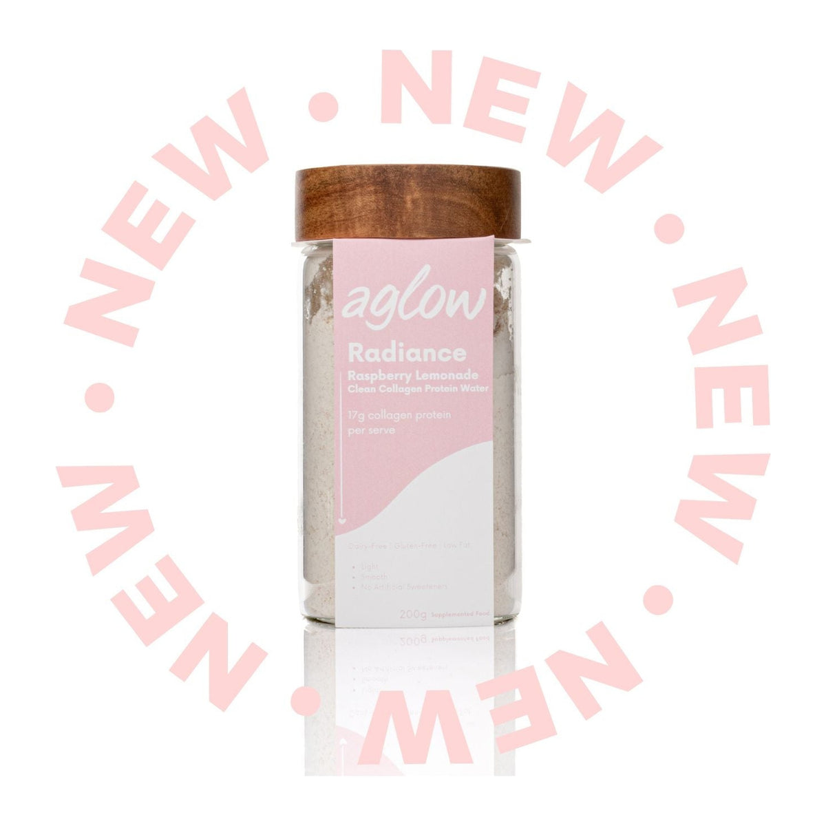 Aglow Protein Water Jar 200g - Lemon Manuka