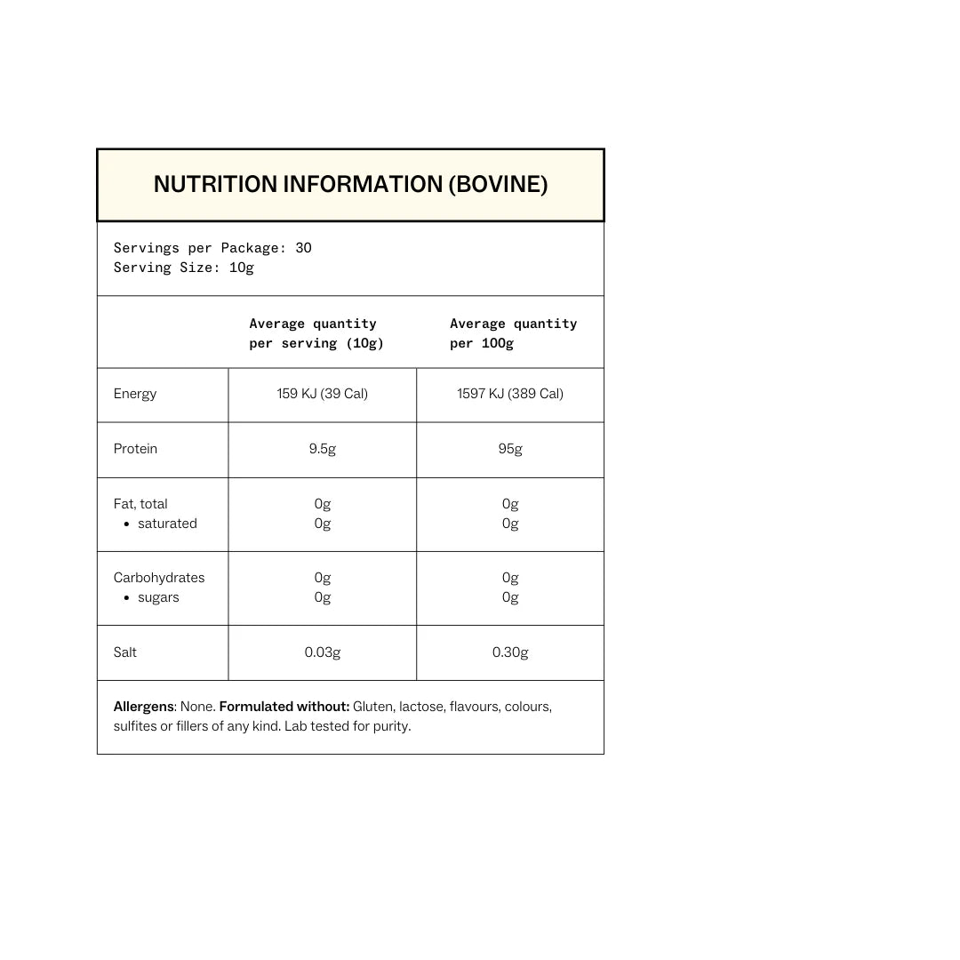 Collagen Peptides - Bovine 225g-my way up-Matakana Pharmacy