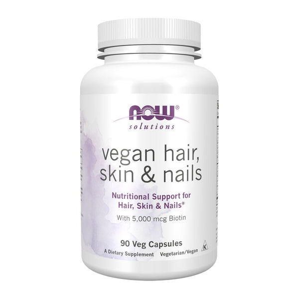 Vegan Hair Skin & Nails 90vcaps, bottle front