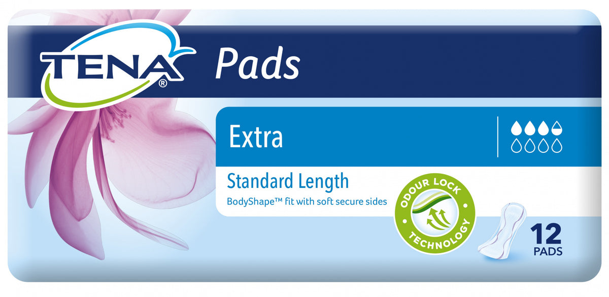 Image of TENA extra pads standard length