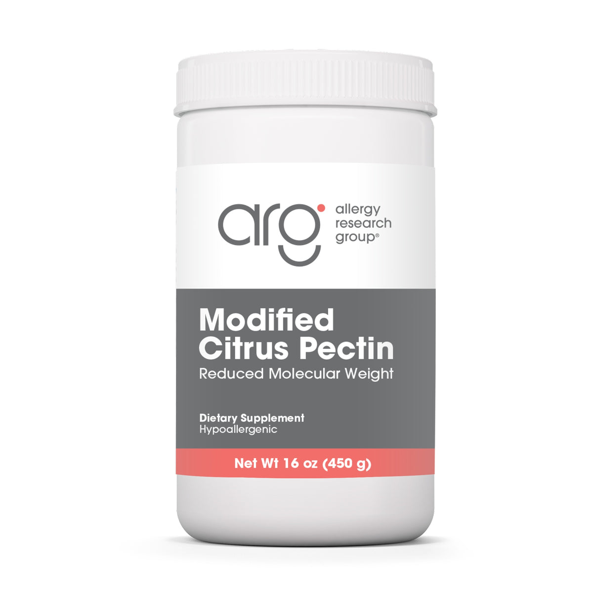 Modified Citrus Pectin Powder 454g front of pack