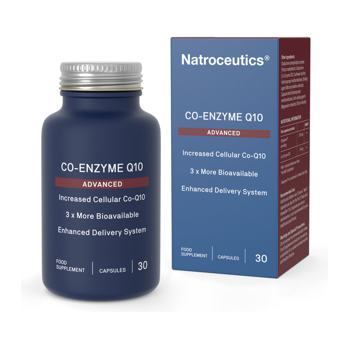 Co-Enzyme CoQ10 30 Capsules by Natroceutics