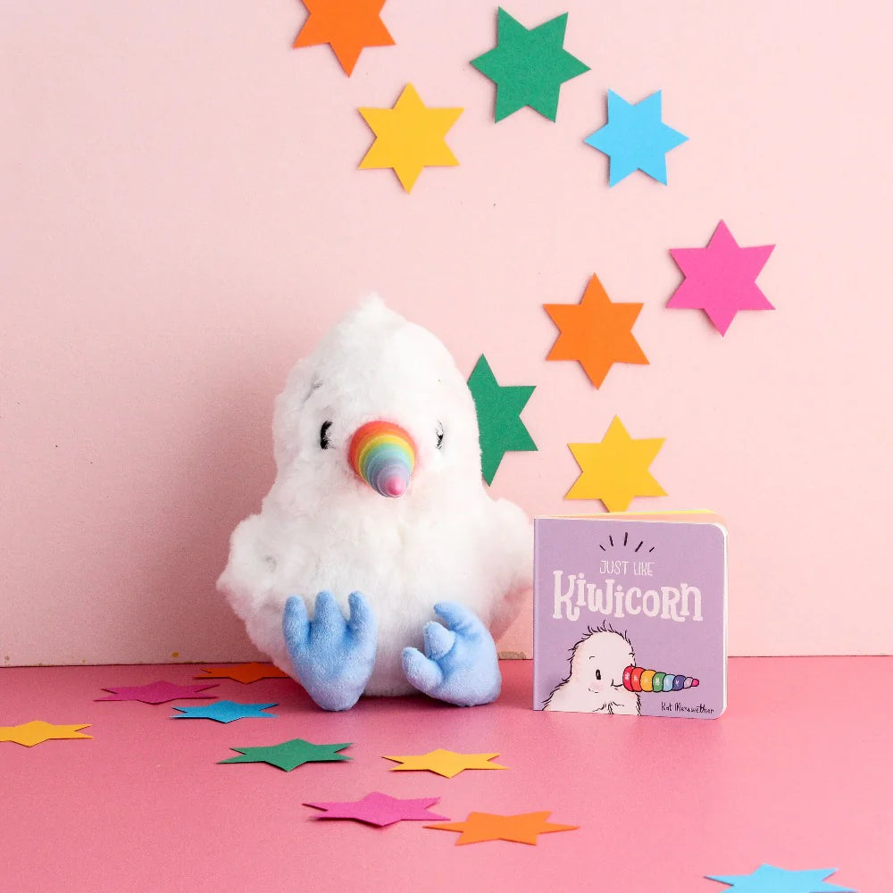 Kiwicorn Plus Toy and Just like Kiwicorn Book-Illustrated Publishing-Matakana Pharmacy