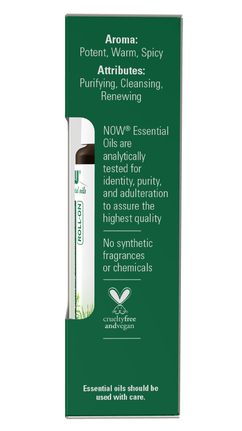 NOW Essential Tea Tree Essential Oil Blend Organic Roll-On 10ml-NOW Supplements-Matakana Pharmacy