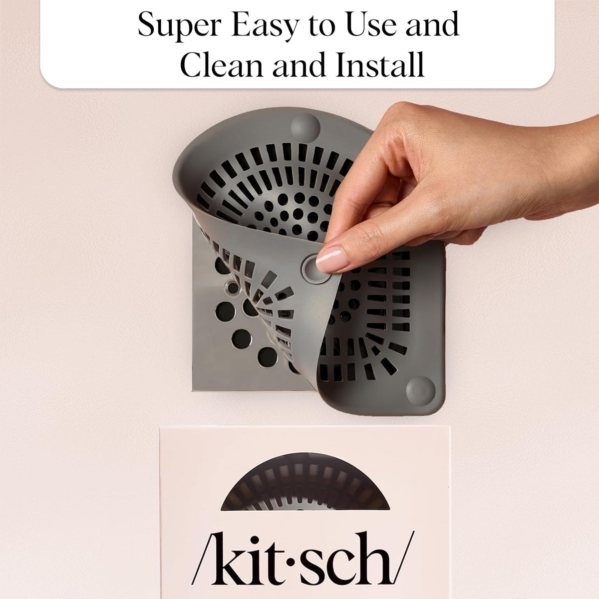 Kitsch Hair Catcher- Gray-KITSCH-Matakana Pharmacy