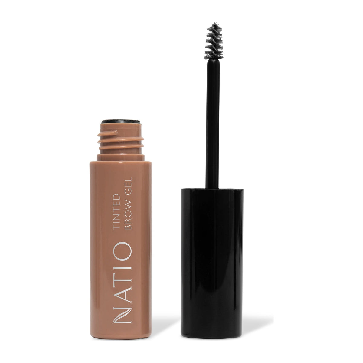 Tinted Brow Gel Lt Brown by Natio, front of pack