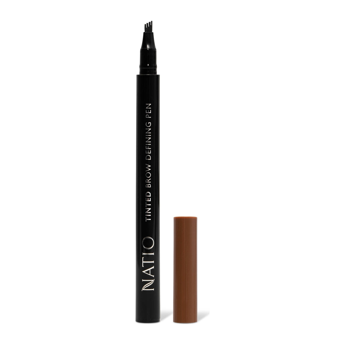 Tinted Brow Def Pen Med Brown by Natio, front of pack