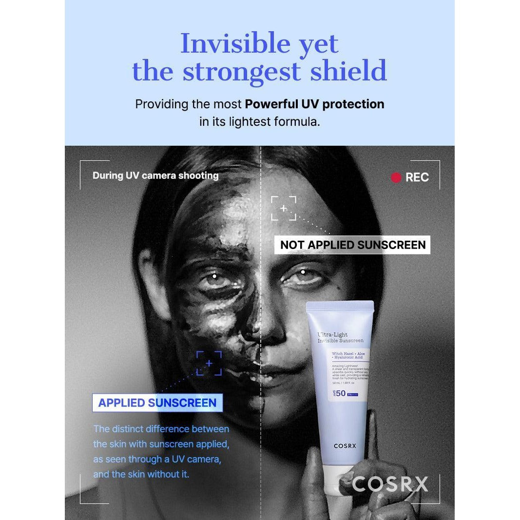 Ultra Light Invisible Sunscreen SPF50+ 50ml