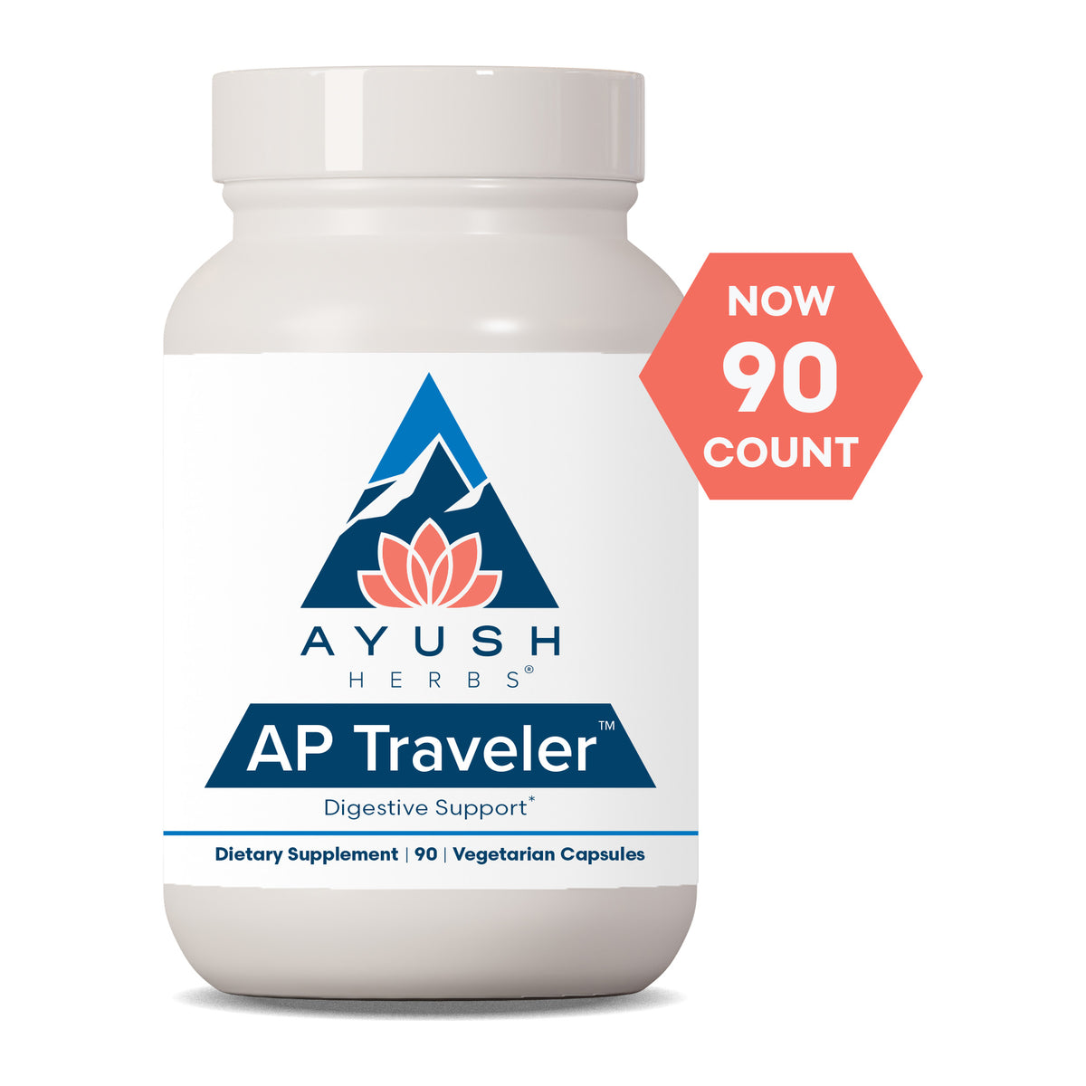 AP Traveler 90 Capsules front of pack