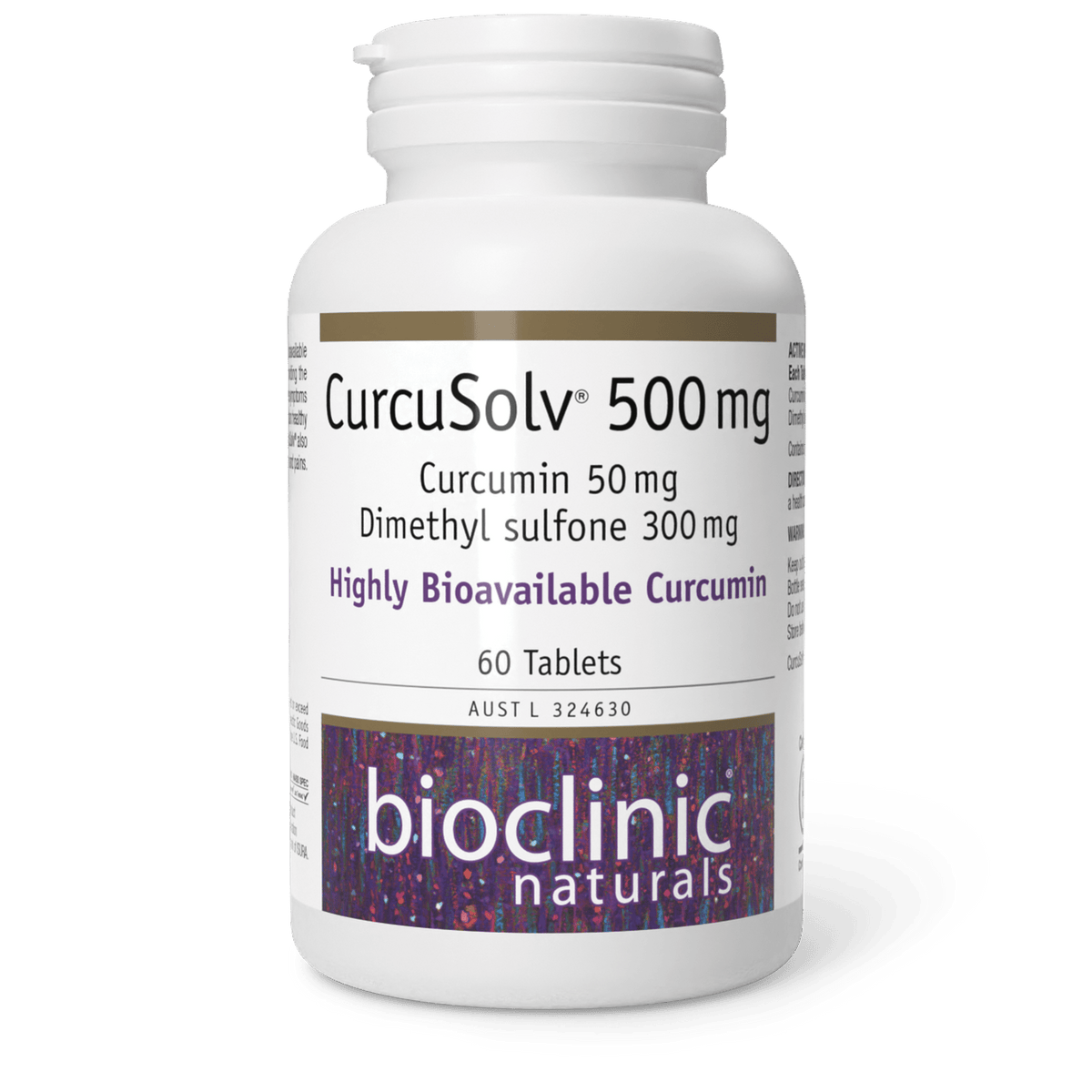 CurcuSolv 60 Tabs-BioClinic Naturals-Matakana Pharmacy