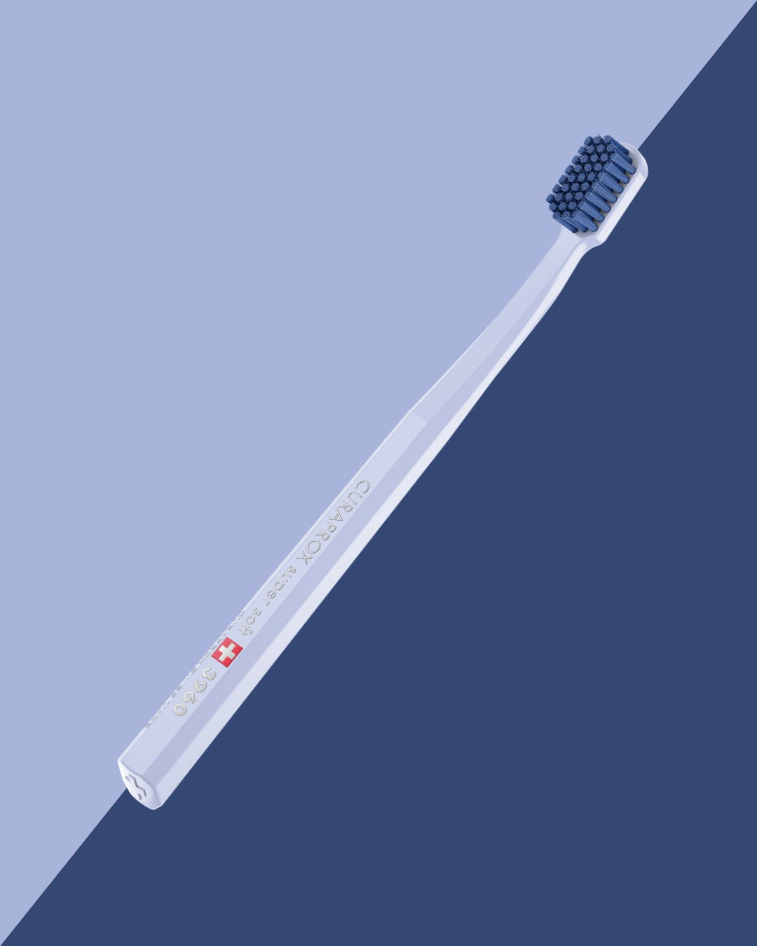 Curaprox CS 3960 toothbrush shown side on