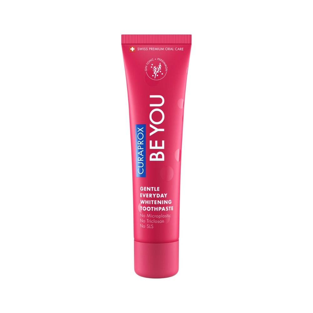 Curaprox Be you Gin Tonic and Persimmon whitening toothpaste 60ml, red tube
